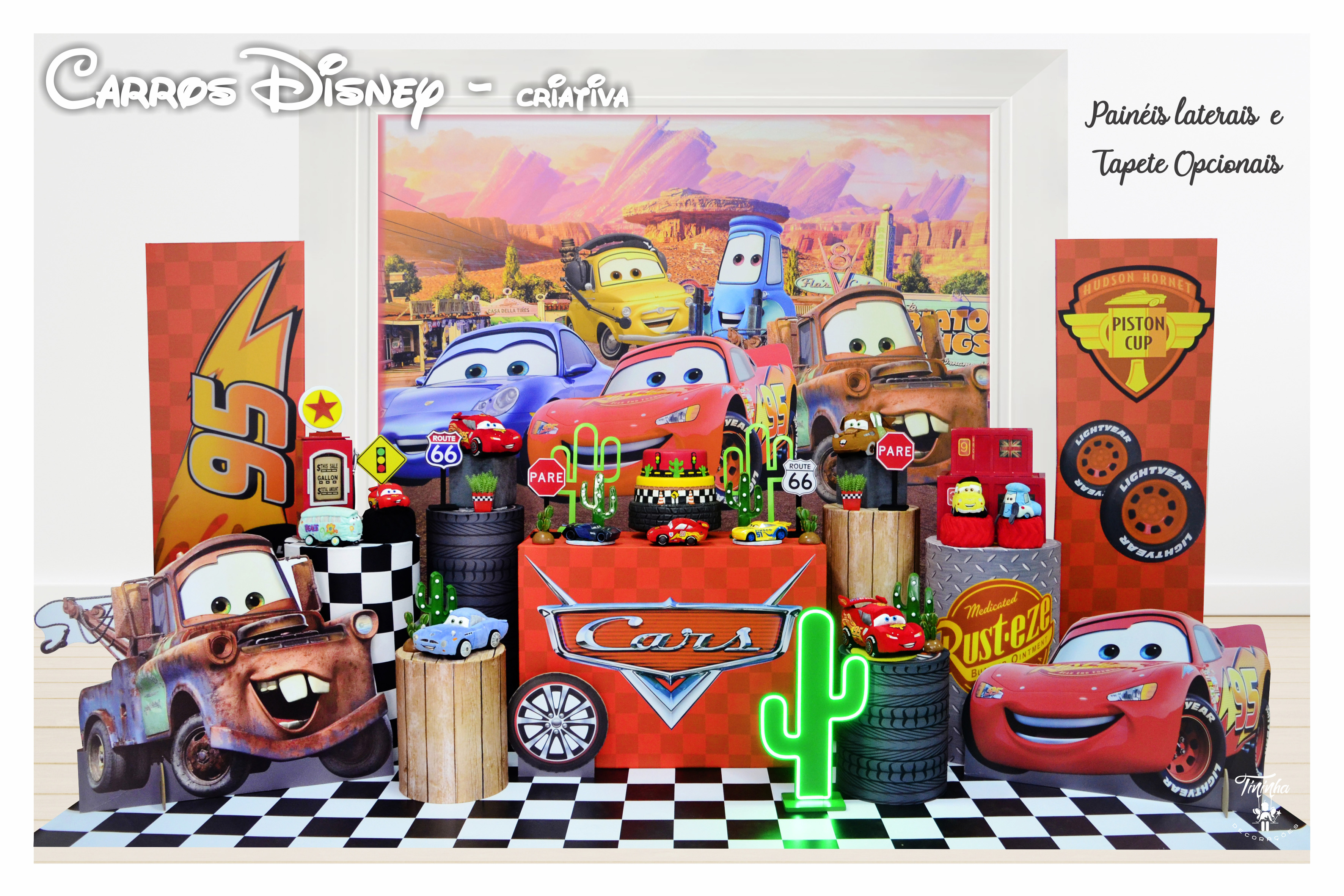 Carros Disney - criativa